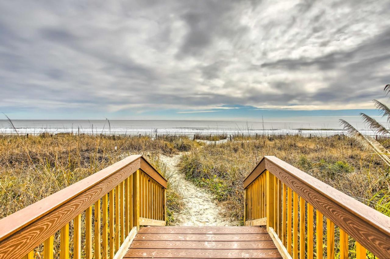North Myrtle Beach Condo With Boardwalk Beach Access Esterno foto